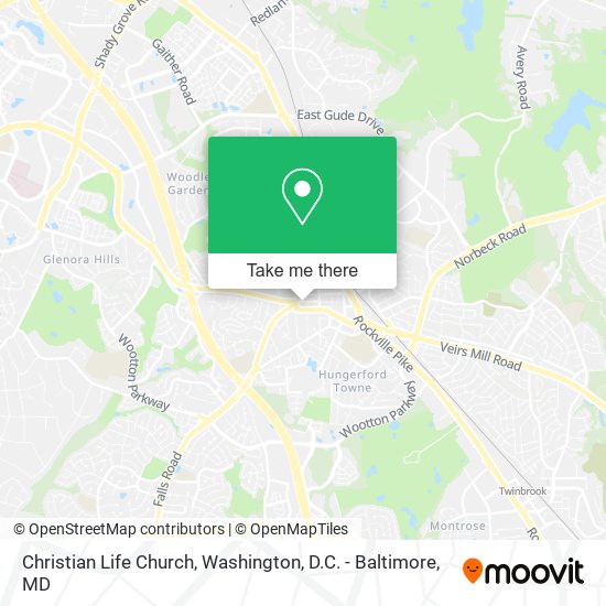 Christian Life Church map