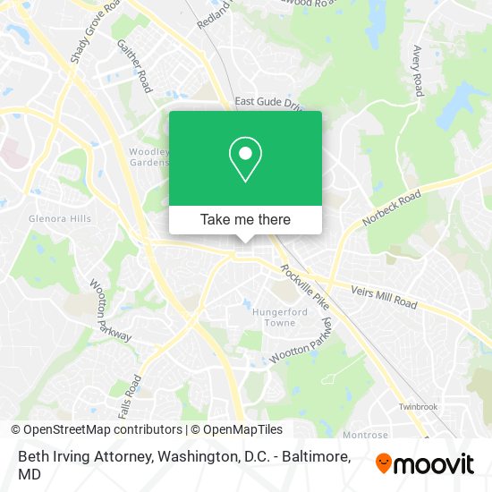 Mapa de Beth Irving Attorney