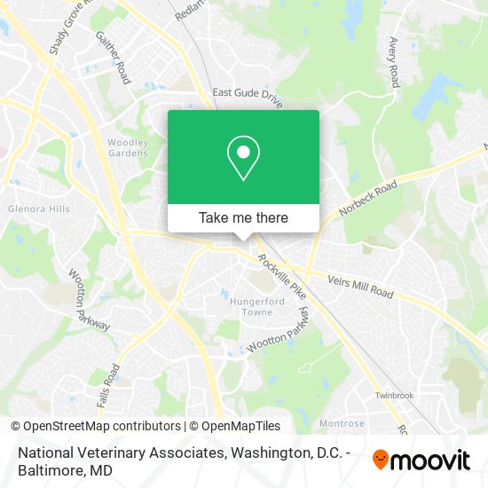 National Veterinary Associates map