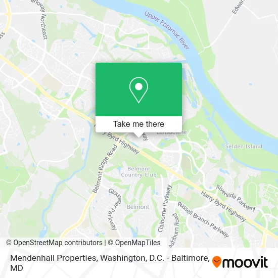 Mendenhall Properties map