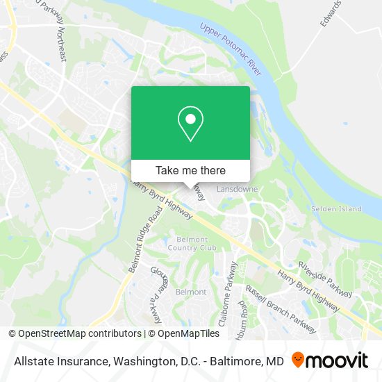 Allstate Insurance map