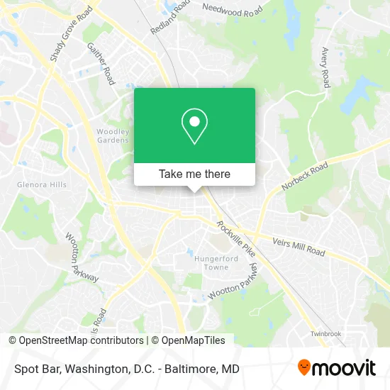 Spot Bar map