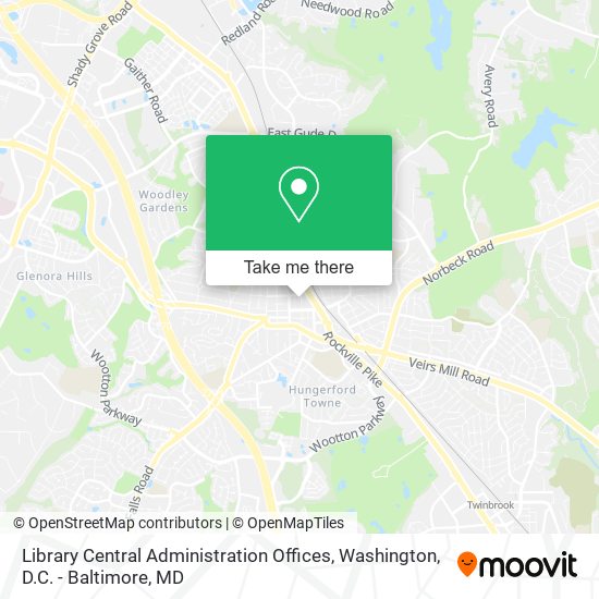 Mapa de Library Central Administration Offices