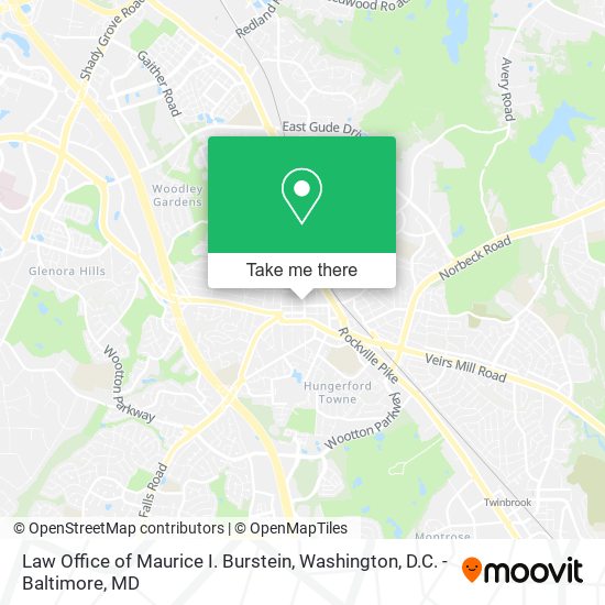 Mapa de Law Office of Maurice I. Burstein
