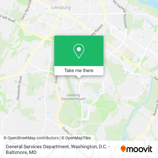 Mapa de General Services Department