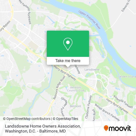 Mapa de Landsdowne Home Owners Association
