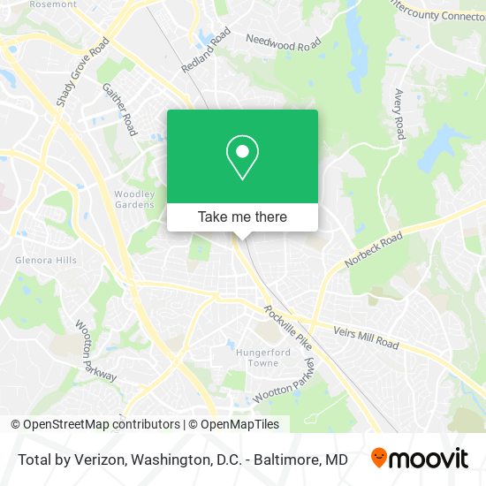 Mapa de Total by Verizon