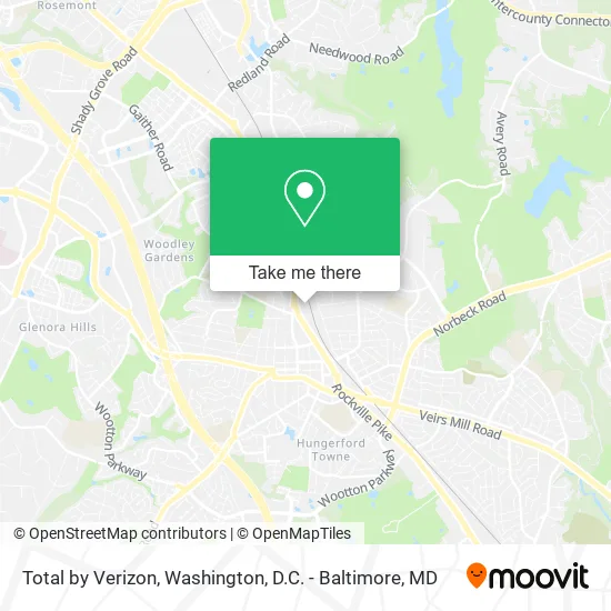Total by Verizon map
