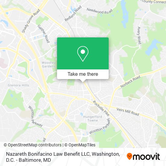 Mapa de Nazareth Bonifacino Law Benefit LLC
