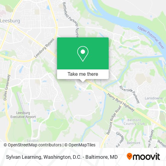 Mapa de Sylvan Learning