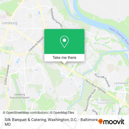 Mapa de Silk Banquet & Catering