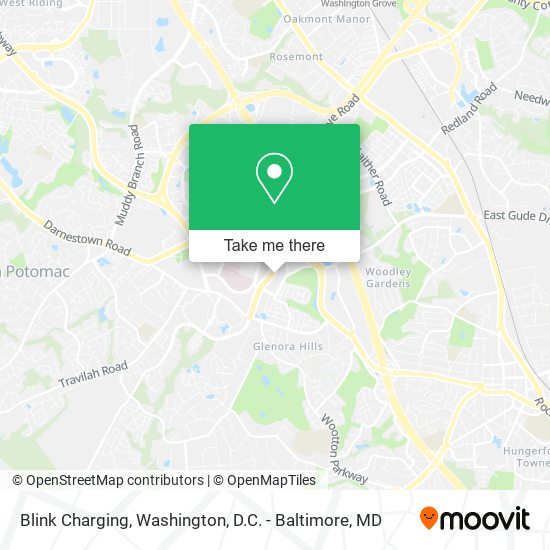 Blink Charging map