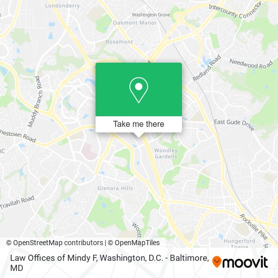 Law Offices of Mindy F map