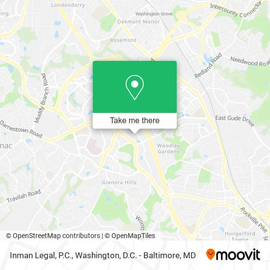Mapa de Inman Legal, P.C.