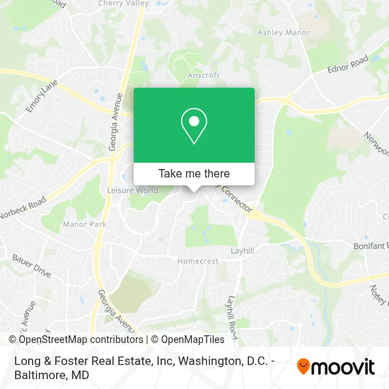 Long & Foster Real Estate, Inc map