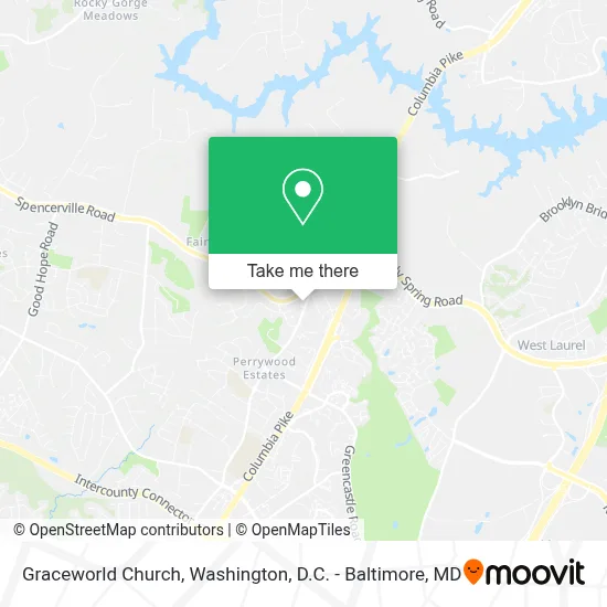 Graceworld Church map