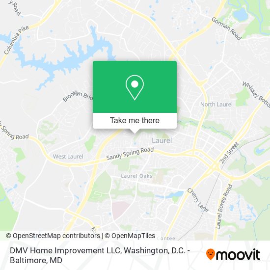 Mapa de DMV Home Improvement LLC