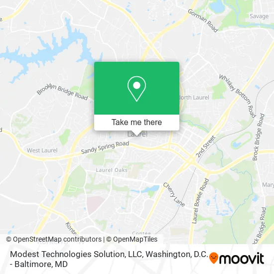 Mapa de Modest Technologies Solution, LLC