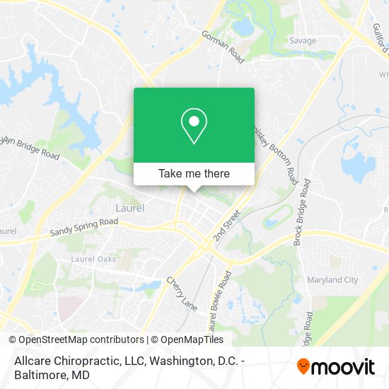 Allcare Chiropractic, LLC map