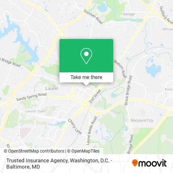 Trusted Insurance Agency map