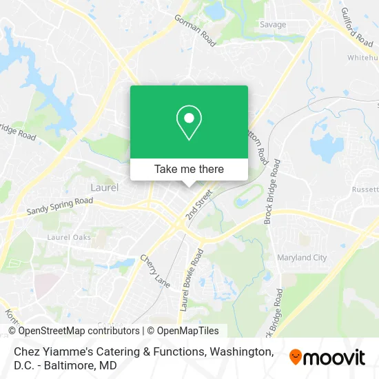 Chez Yiamme's Catering & Functions map