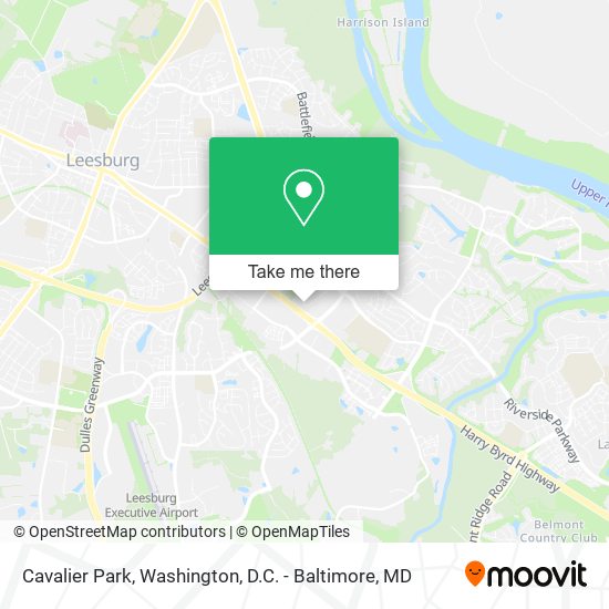 Cavalier Park map