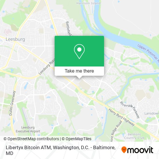 Libertyx Bitcoin ATM map