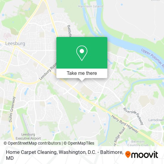 Home Carpet Cleaning map