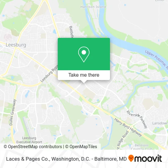 Laces & Pages Co. map