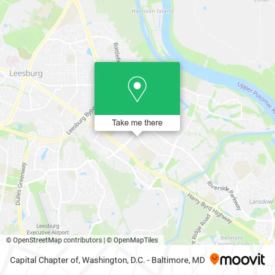 Capital Chapter of map
