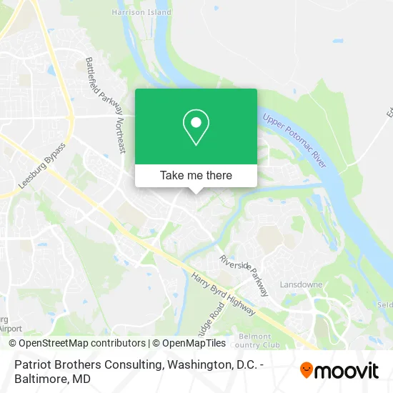 Patriot Brothers Consulting map