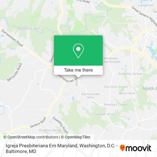 Igreja Presbiteriana Em Maryland map