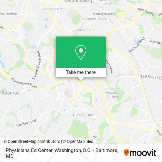 Physicians Ed Center map