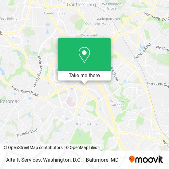 Alta It Services map