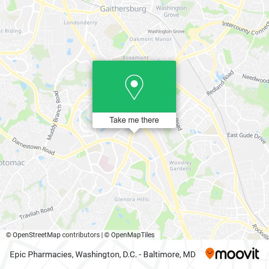 Epic Pharmacies map