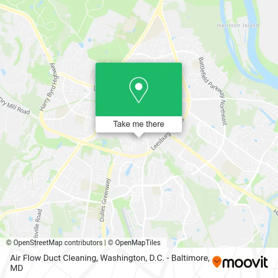 Air Flow Duct Cleaning map
