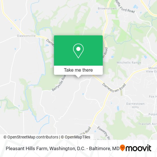 Mapa de Pleasant Hills Farm