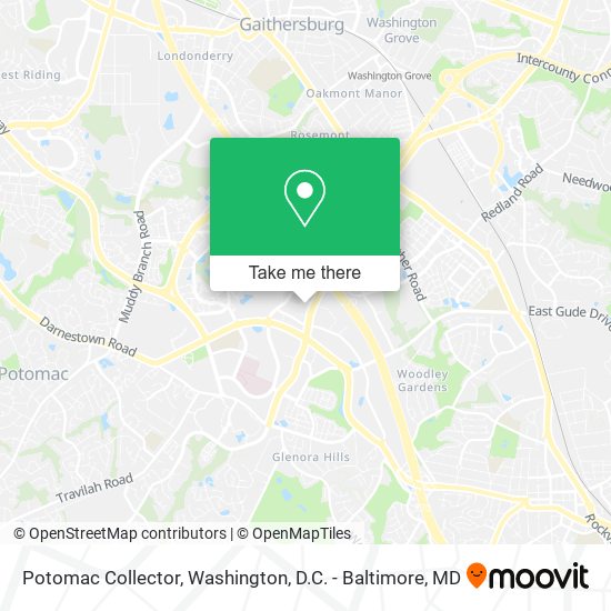 Mapa de Potomac Collector