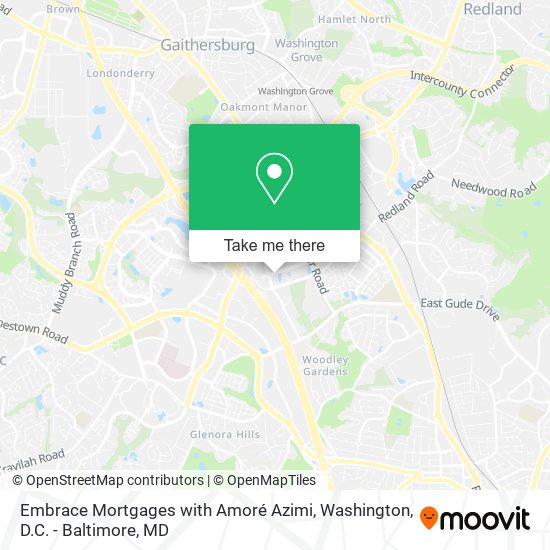 Embrace Mortgages with Amoré Azimi map