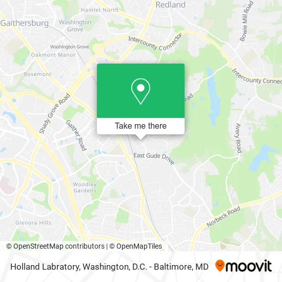 Holland Labratory map