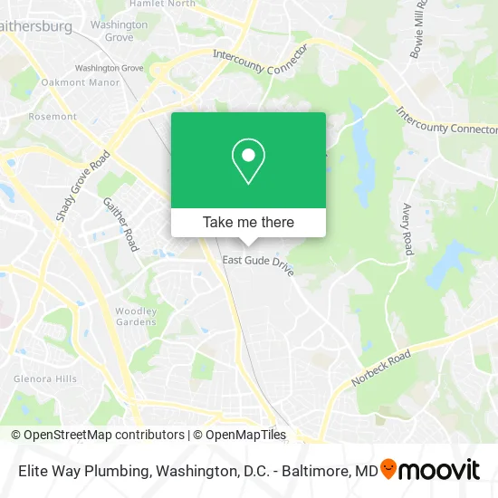 Elite Way Plumbing map