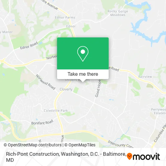 Rich-Pont Construction map