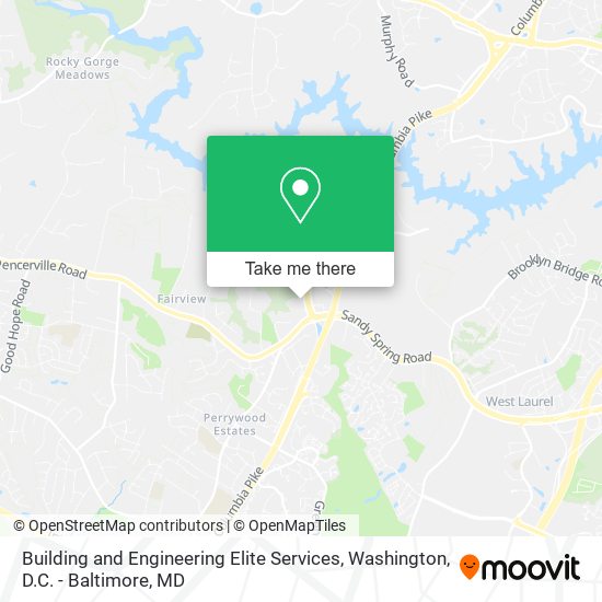 Building and Engineering Elite Services map