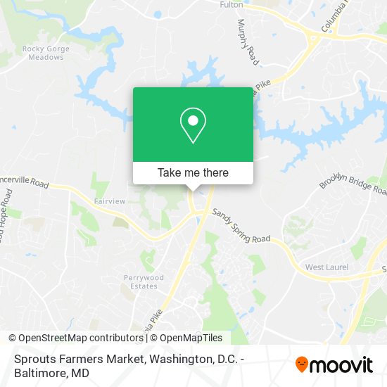 Sprouts Farmers Market map