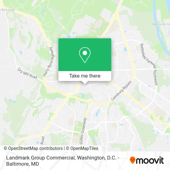 Landmark Group Commercial map