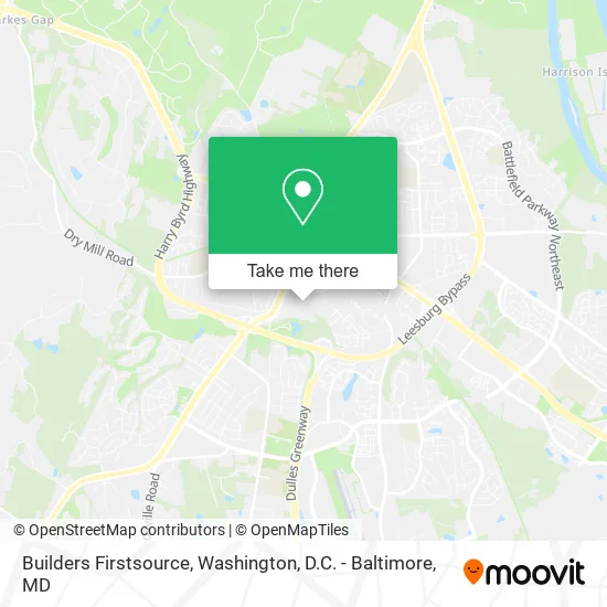 Mapa de Builders Firstsource