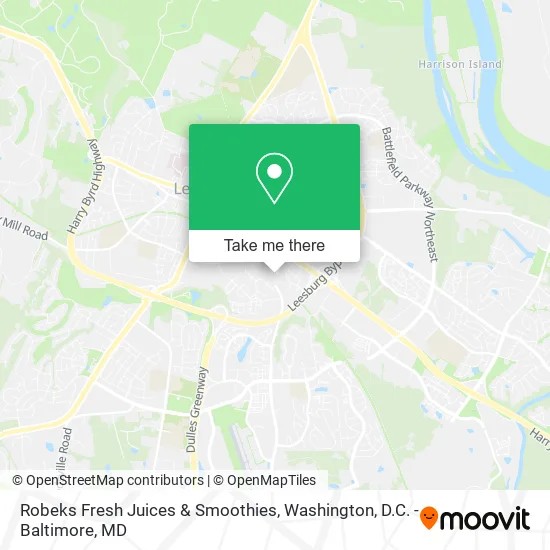 Mapa de Robeks Fresh Juices & Smoothies