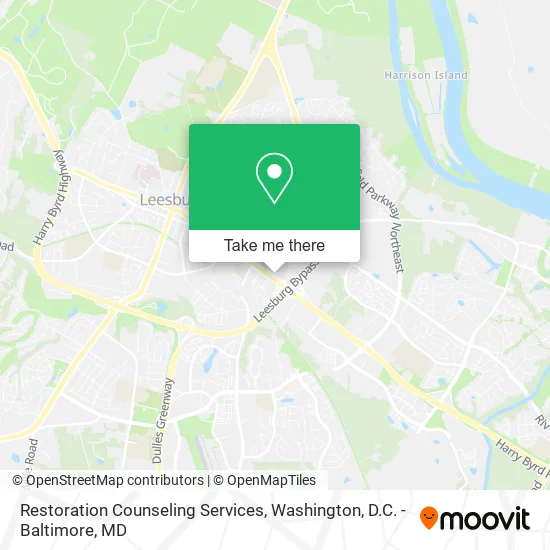 Mapa de Restoration Counseling Services