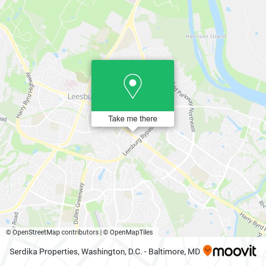 Serdika Properties map
