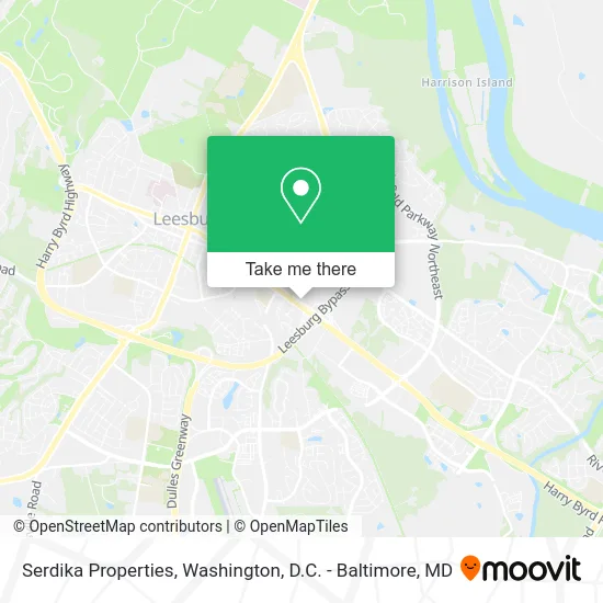 Serdika Properties map